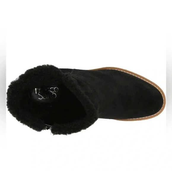 Franco Sarto Ulayna suede ankle boots sz 9.5 nwob - Picture 6 of 7